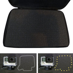 GoPro Camera Case Customized for GoPro Hero 5/4/3+/3/2/1 and Accessories - Great for Travel & Equipment Storage, Shockproof & Weather Protection, Best GoPro Camcorder Cases - Extra Large