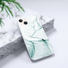 Marble White Green 3