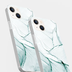 Marble White Green 3